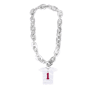 Alabama Fan Chain Football White