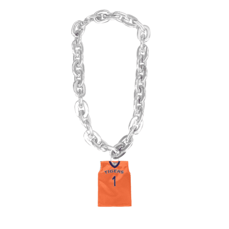 Auburn Fan Chain Basketball Orange