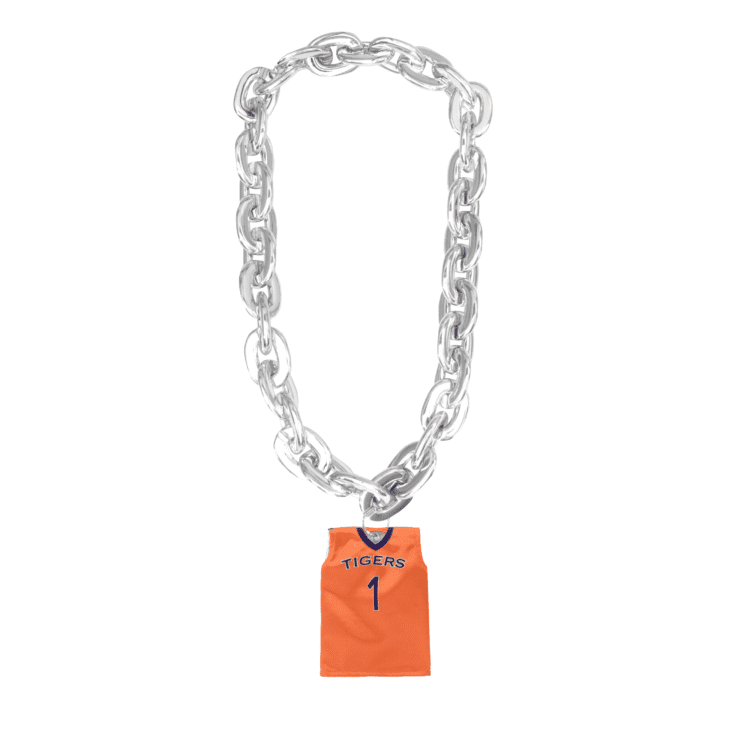 Auburn Fan Chain Basketball Orange