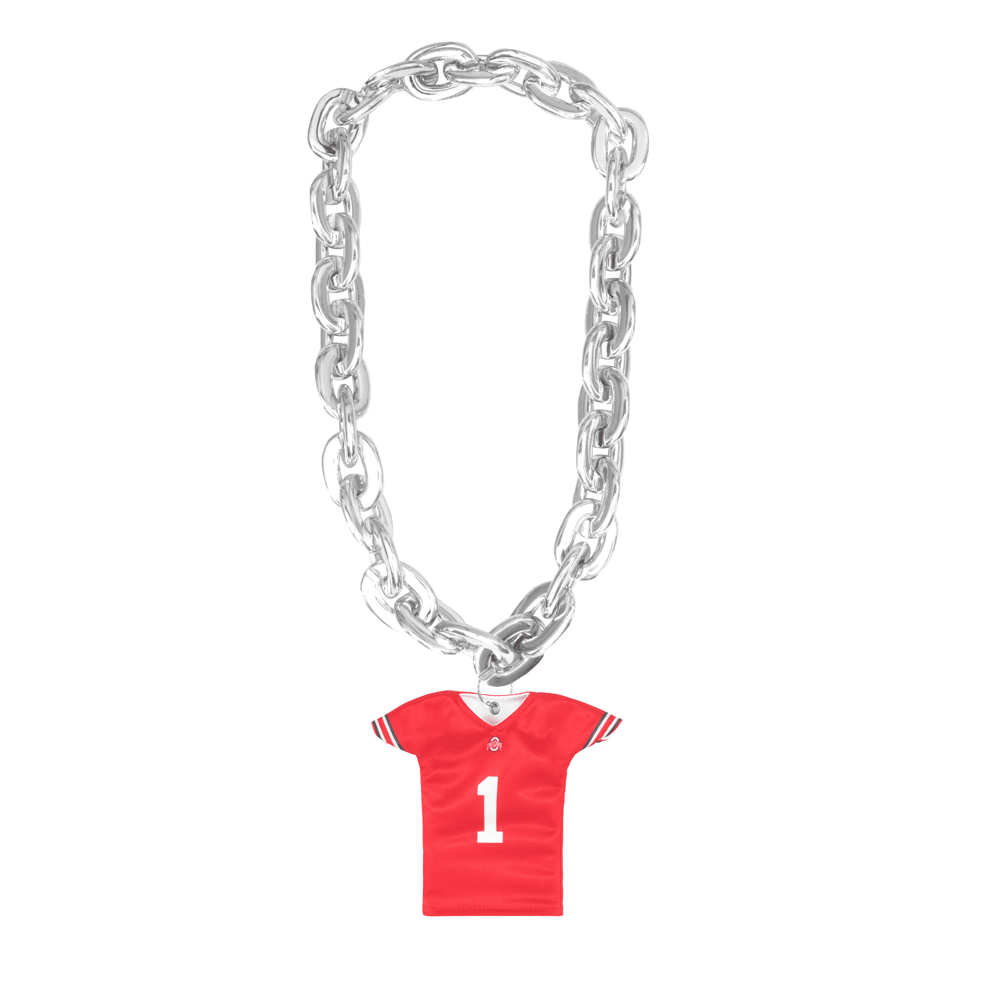 Aminco Ohio State Buckeyes Jumbo Red Foam Chain Necklace – Official NCAA Fan Gear