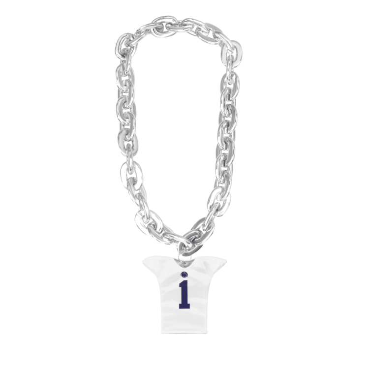Penn State Fan Chain Football White