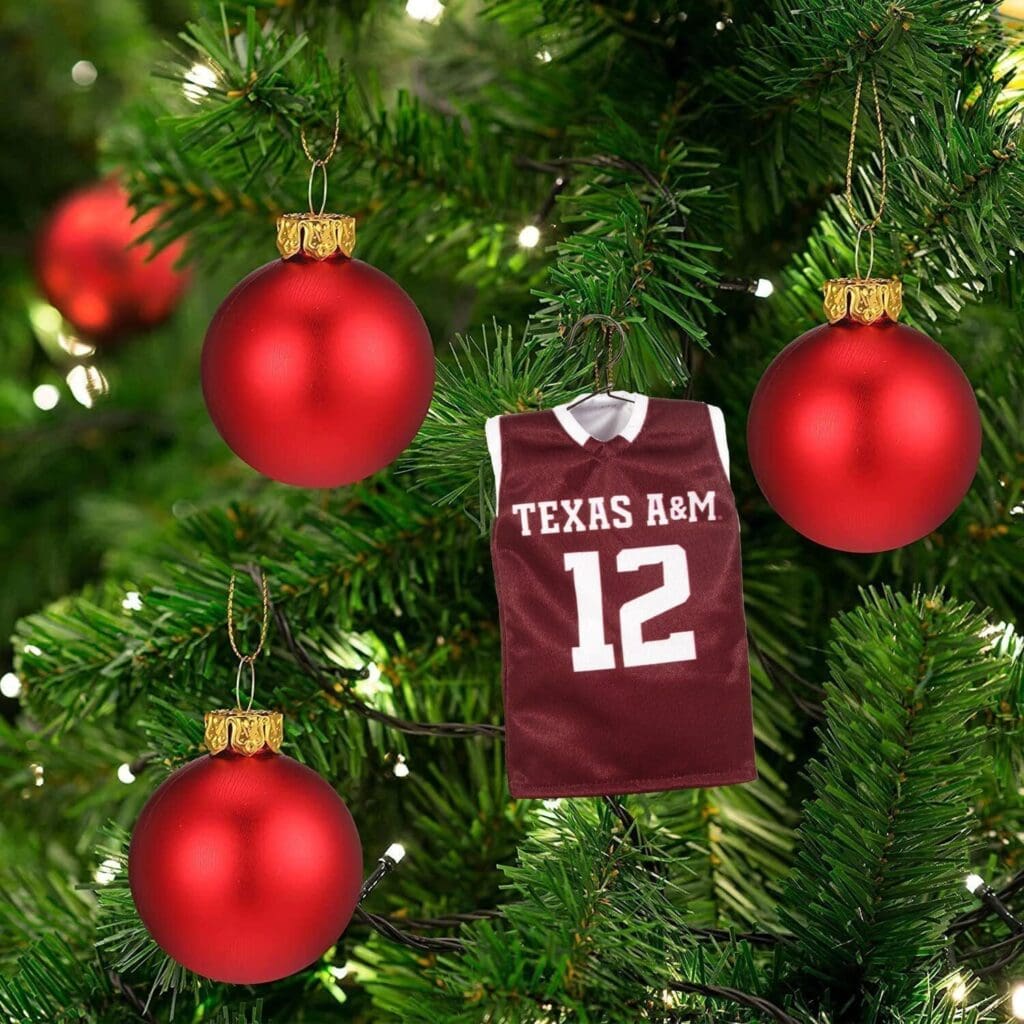 Texas A&M Basketball Ornament
