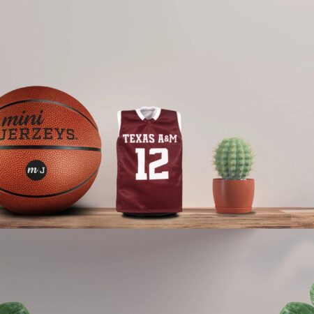 Texas A&M Basketball Shelf Mockup