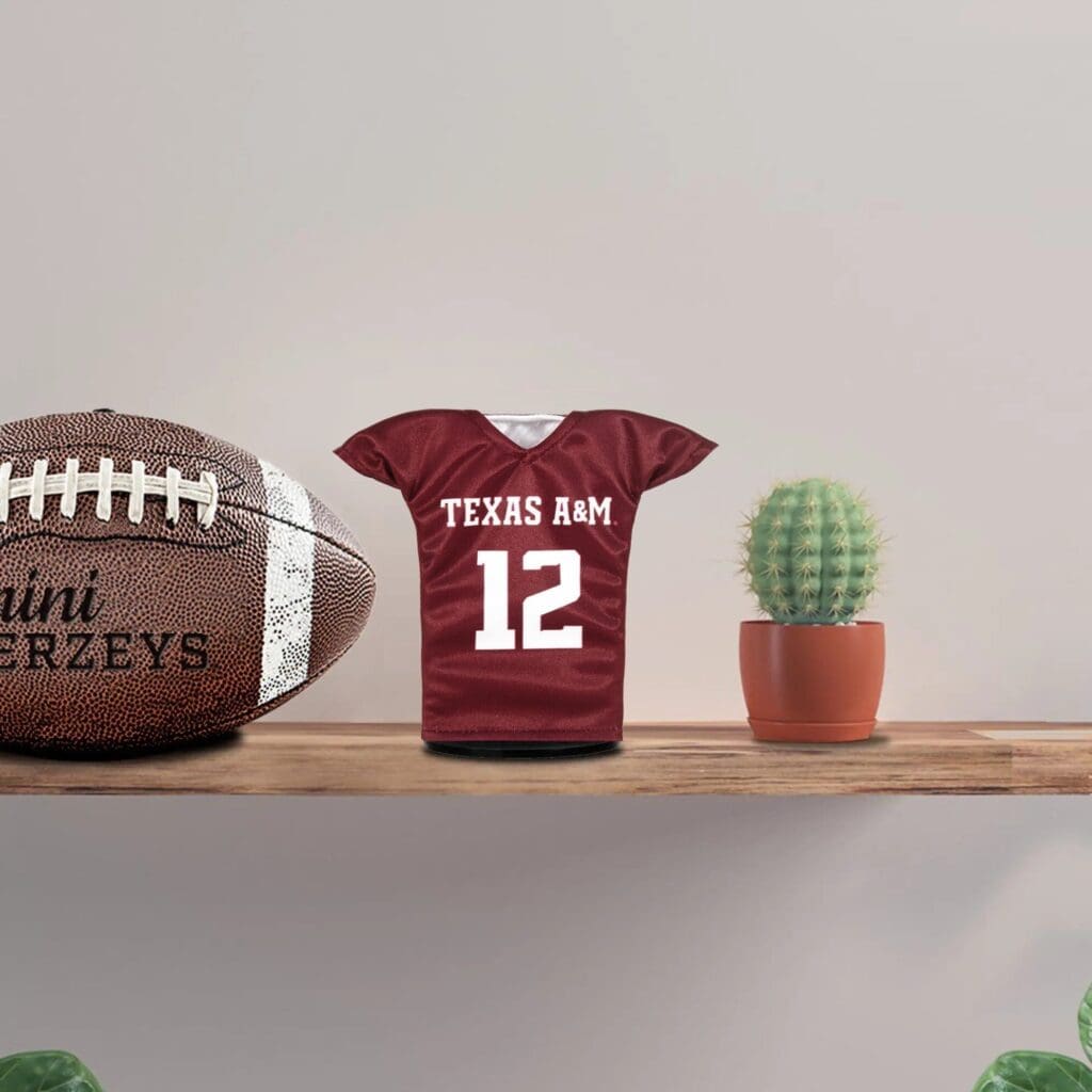 Texas A&M Football Shelf Mockup
