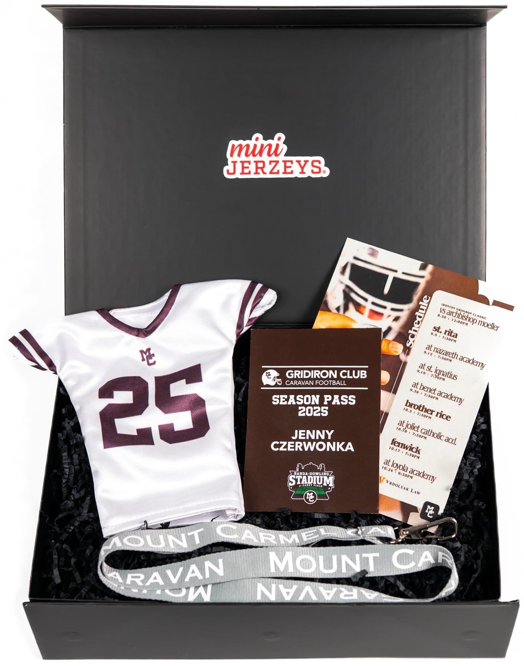 Mt Carmel Football Championship Mini Jerseys