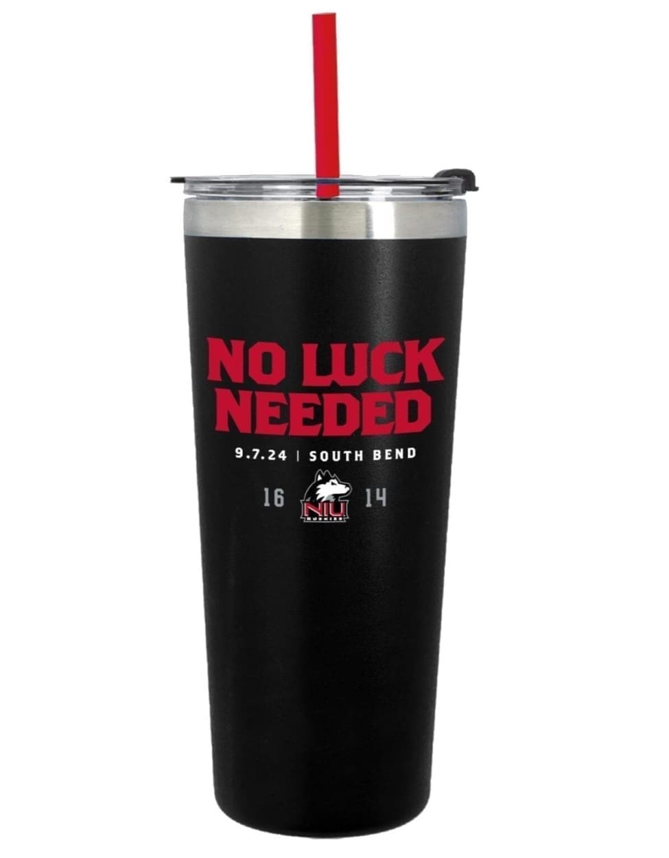 No-Luck-Needed-Tumbler-with-straw