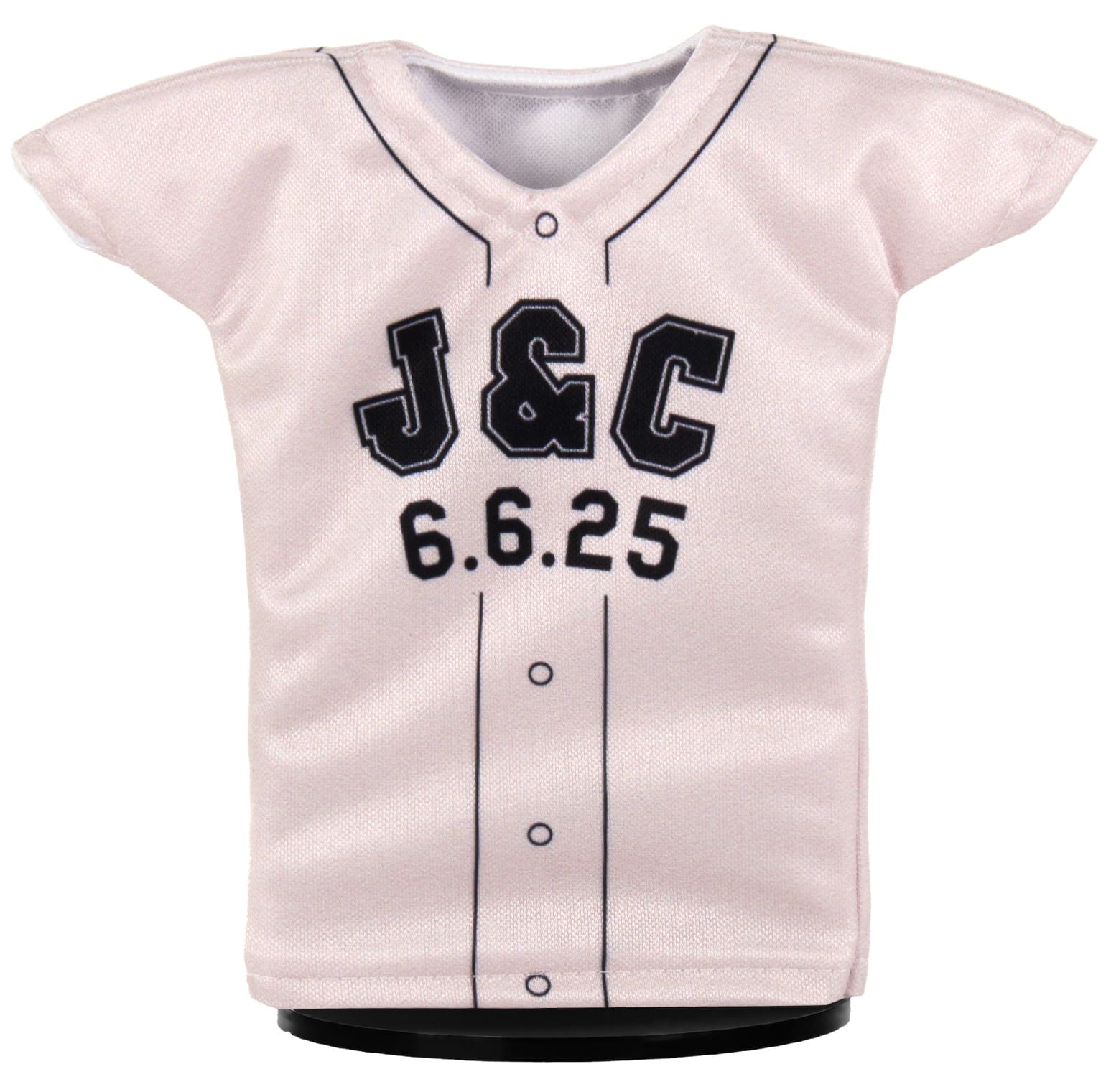 Baseball Mini Jerseys Wedding Table Numbers