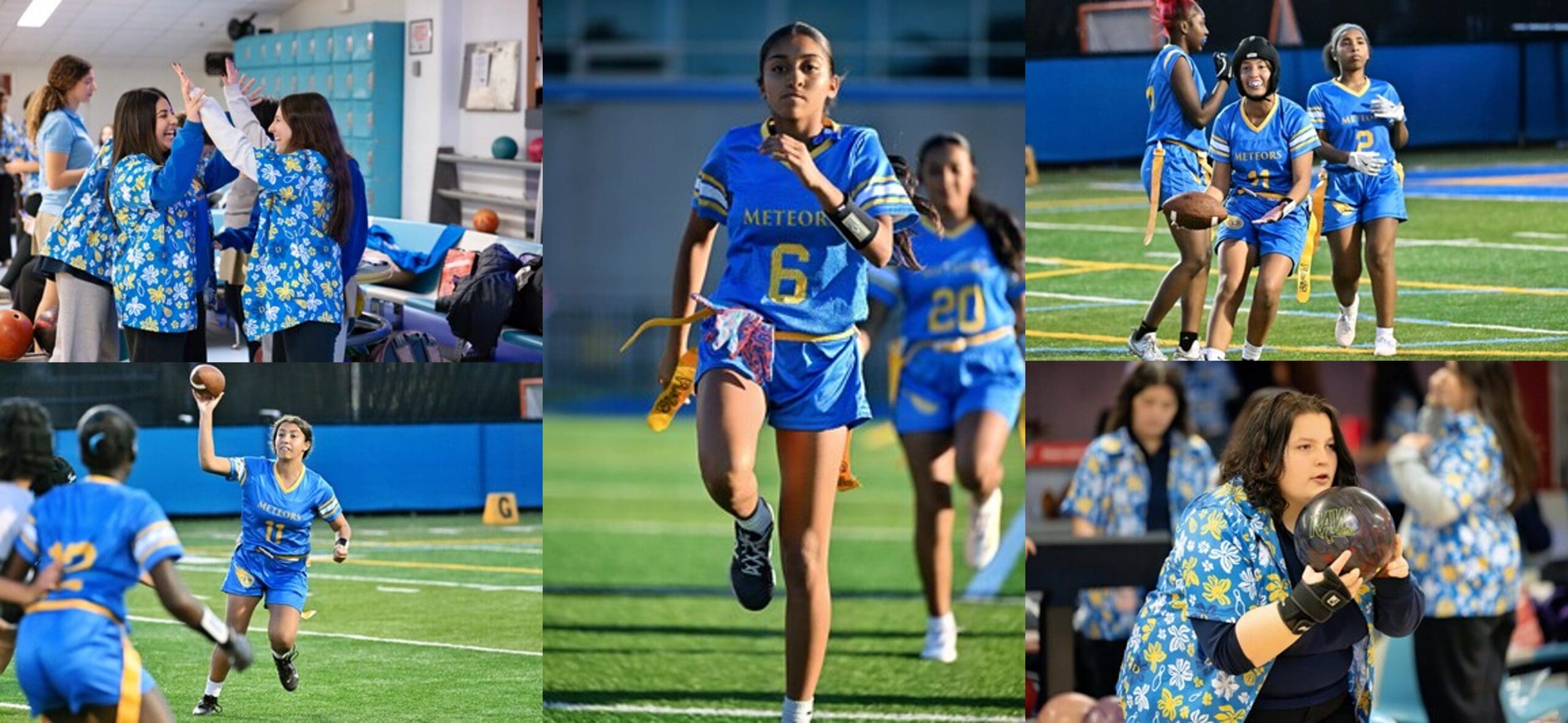 De La Salle Flag Football and Bowling Custom Uniforms